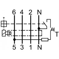 Диф.авт.вимикач DIFO-4 A 6-32/0.03 002058021 Не виготовляється