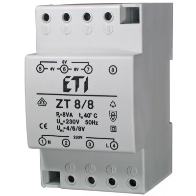 Дзвінковий трансформатор ZT 8/8 002411005 Не виготовляється