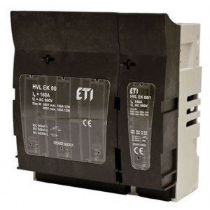 Разъединитель предохранителей HVL EK 00 4p M8 001701430