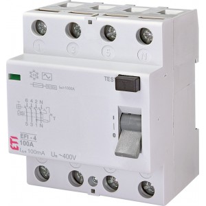 Диф.реле (ПЗВ) EFI-4 AC 100/0.1 002062153
