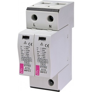 Обмежувач перенапруги ETITEC B T12 440/12,5 2+0 002440319