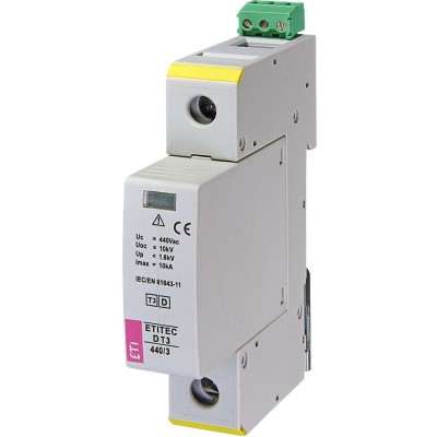 Обмежувач перенапруги ETITEC D T3 440/3 1+0 RC 002440420