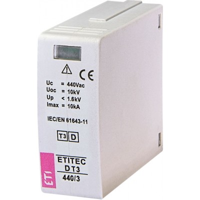 Обмежувач перенапруги MOD.ETITEC D T3 440/3 002440422