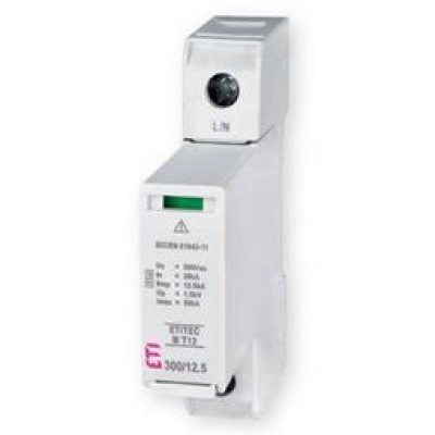 Обмежувач перенапруги ETITEC M T12 300/12,5 1+0 002440510