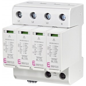 Обмежувач перенапруги ETITEC ML T123 300/12,5 4+0 RC 002440668