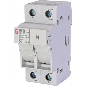 Разъединитель предохранителей EFD 10 1p+N 002540002