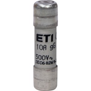 Плавка вставка (запобіжник) CH10x38 gG 10A/500V 002651017