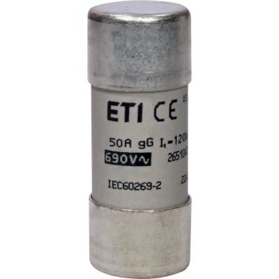 Плавка вставка (запобіжник) CH22x58 gG 50A/690V 002651047