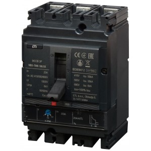 Промисл. автоматичн. вимикач NBS-TMS 100/3S 25A 3P 004673030