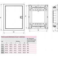 Розподільча коробка ECG56HCOMBO4/4-H-I 001100341