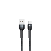 Кабель Remax Jany USB 2.0 to Type-C 2.4A 1M Черный (RC-124a)