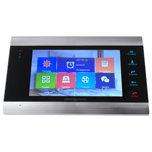 Цветной видеодомофон Green Vision GV-052-J-VD7SD silver