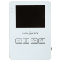 Цветной видеодомофон Green Vision GV-051-J-VD4SD white