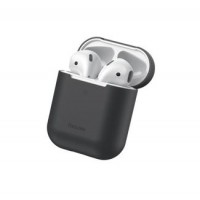 Чехол Baseus для наушников AirPods Черный (WIAPPOD-BZ01)