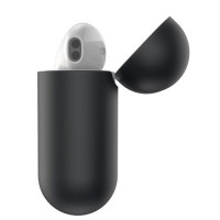 Чехол Baseus для наушников AirPods Черный (WIAPPOD-BZ01)