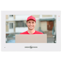 Цветной Wi-Fi AHD видеодомофон GreenVision GV-059-AHD-M-VD7SD White