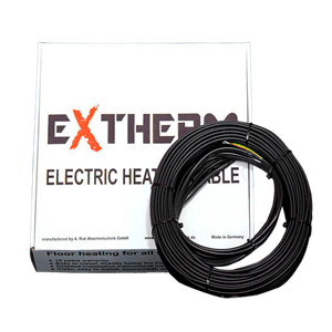Нагревательный кабель двухжильный Extherm ETT ECO 30-360