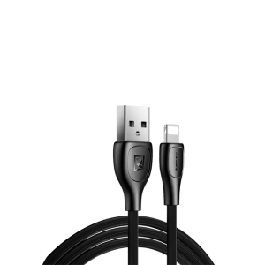Кабель Remax Lesu Pro USB 2.0 to Lightning 2.1A 1M Черный (RC-160)