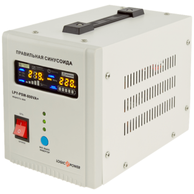 ДБЖ з чистою синусоїдою Logicpower LPY-PSW-800VA+ (560W) 5A/15A 12V