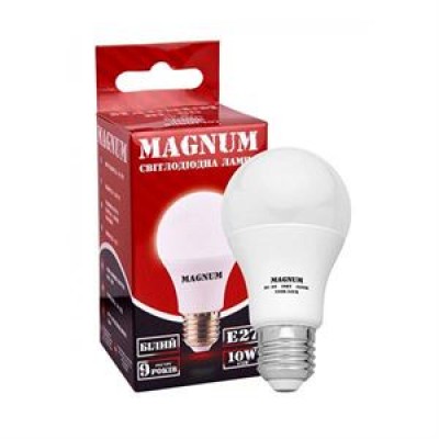 Лампа MAGNUM BL60, E27, 220V, 10W, 4100K