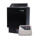 Електрокам'янка EcoFlame AMC 90-D 9 кВт + пульт CON4