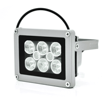 Прожектор спрямований з сутінковим датчиком YOSO 12V 1.2W, 6 + 2LED, IP66, кут огляду 60 °, дальність до 30м, 110 * 86 * 63мм, BOX