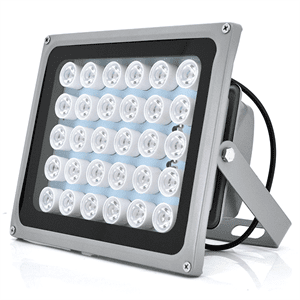 Прожектор спрямований з сутінковими датчиком YOSO 12V 36W, 30LED, IP66, кут огляду 60 °, дальність до 100м, 220 * 150 * 115мм, BOX