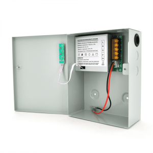 Імпульсне джерело безперебійного живлення PSU-3107 12V 3А, під АКБ 12V 7-9A, Metal Box