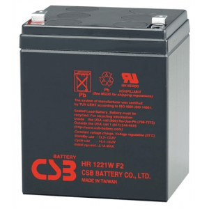 Акумуляторна батарея CSB HR1221WF2, 12V 5Ah (90 х70х100 (105)) Q10
