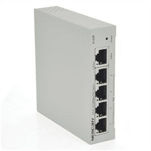 Комутатор POE 48V Mercury S105P 48V 5 портів Ethernet 10/100 Мбіт / сек, БП в комплекті, BOX Q200