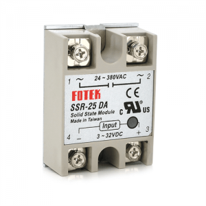 Твердотільні реле Fotek SSR-25DA 25А 24-380В AC