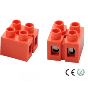 Клемний блок H2519-2P 36A / 660V, матеріал мідь, перетин дроту 0.5-6мм2