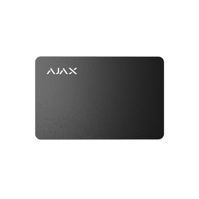 Безконтактна картка для управління Ajax Pass black