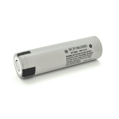 Акумулятор 18650 Li-Ion Panasonic NCR18650BD, 3200mAh, 10A, 4.2/3.6/2.5V, Gray
