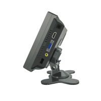 Автомобільний РК-монітор 7"(16：9), AV/VGA/HDMI роз'єми, 1024*600ips, 12-24V, BOX