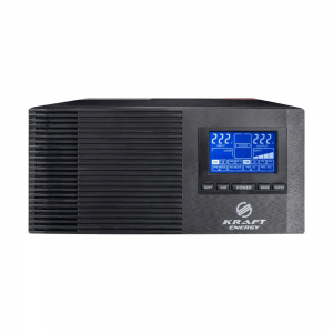 Інвертор з правильною синусоїдою KRF-AVR1000VA/800W-12V, струм заряду 10/20Ач, 11,6 кг, 290х257х123