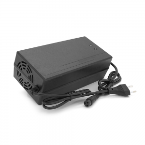 Зарядний пристрій Jinyi для акумуляторів LiFePo4 48V(58,4V),13S,8A,штекер 3-pin,з індикацією,BOX