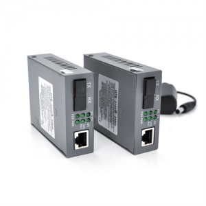 Медіаконвертер пари NetLink A+B (IC+113), 1310+1550 WDM одноволоконний Full/Half duplex , SC 25km (0 +70°C), + блок живлення 5V 1A, !!ПАРА в КОРОБКУ, відвантажуємо парою