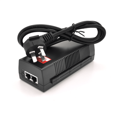POE інжектор KM-tech 802.3at (30Вт) з портами Ethernet 10/100/1000Мбіт/с
