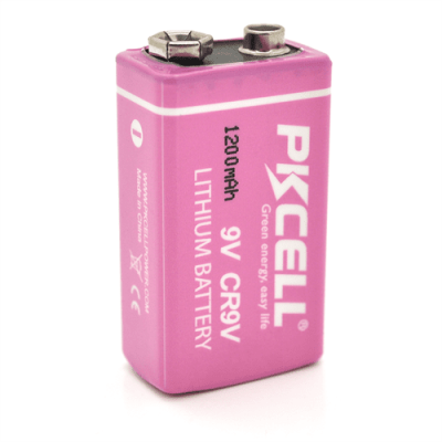Батарейка літій-оксид-магнієва PKCELL LiMno2, CR9V 1200mAh 3.6V, OEM