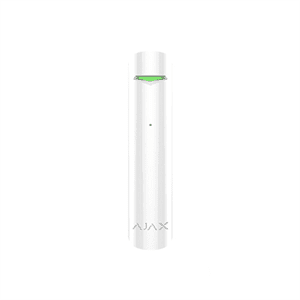 Бездротовий датчик розбиття скла Ajax GlassProtect white