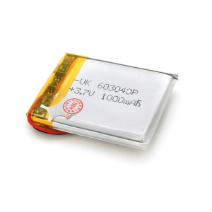 Літій-полімерний акумулятор 6 * 30 * 40mm (Li-ion 3.7В 1000мА · год)