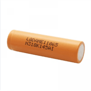 Акумулятор 18650 Li-Ion LG INR18650 ME1 (LGDAME11865), 2100mAh, 4.2A, 4.2 / 3.65 / 2.8V, Orange, 2 шт. в упаковці, ціна за 1 шт