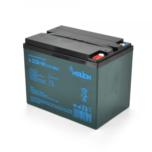 Тягова акумуляторна батарея AGM MERLION 6-DZM-60, 12V 60Ah ( 265 x 168 x 215) Q2