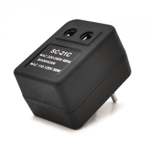 Перетворювач напруги трансформаторний 50W Input 220 V / Output 110V, + універсальна розетка