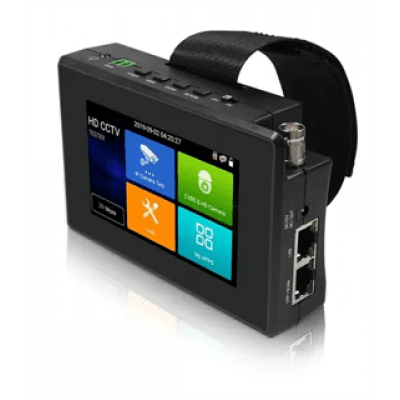 ССТV тестер IP/CVI/TVI/AHD 4K IPC-1800Plus 4дюйма сенсорний екран Wi-Fi/LAN/BNC 12V/POE