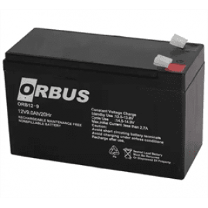 Акумуляторна батарея ORBUS ORB1290 AGM 12V 9Ah (151x65x94) 2.40 kg Q10/450