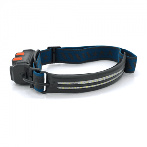 Налобний ліхтарик Bailong BL-W690-2-SMD+Red, 3+1 режим, Zoom, корпус-алюміній, водостійкий, ударостійкий, вбудований акумулятор, Box