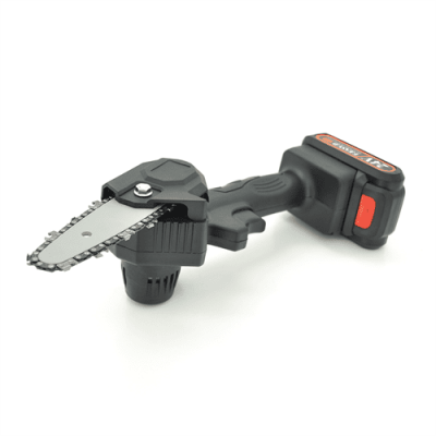 Акумуляторна ланцюгова пилка Mini Chain Saw 15cm, 24V, зарядне + 2 аккумулятори, Вох