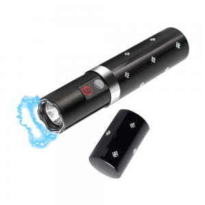 Ліхтар-шокер ручний BAILONG BL-1202, 1LED ХPE, 18650mah, Black, СЗУ, BOX